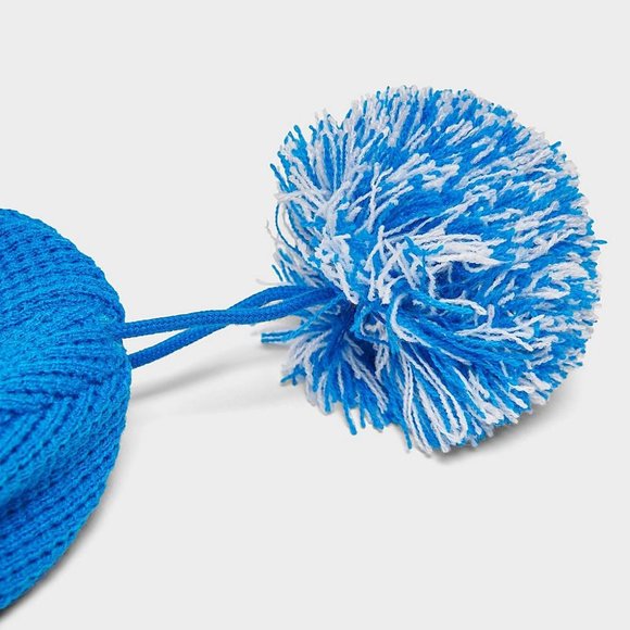 Nike Sportwear NSW Cuffed Futura Pom Beanie DH2412-400 Blue OSFM - Picture 5 of 6